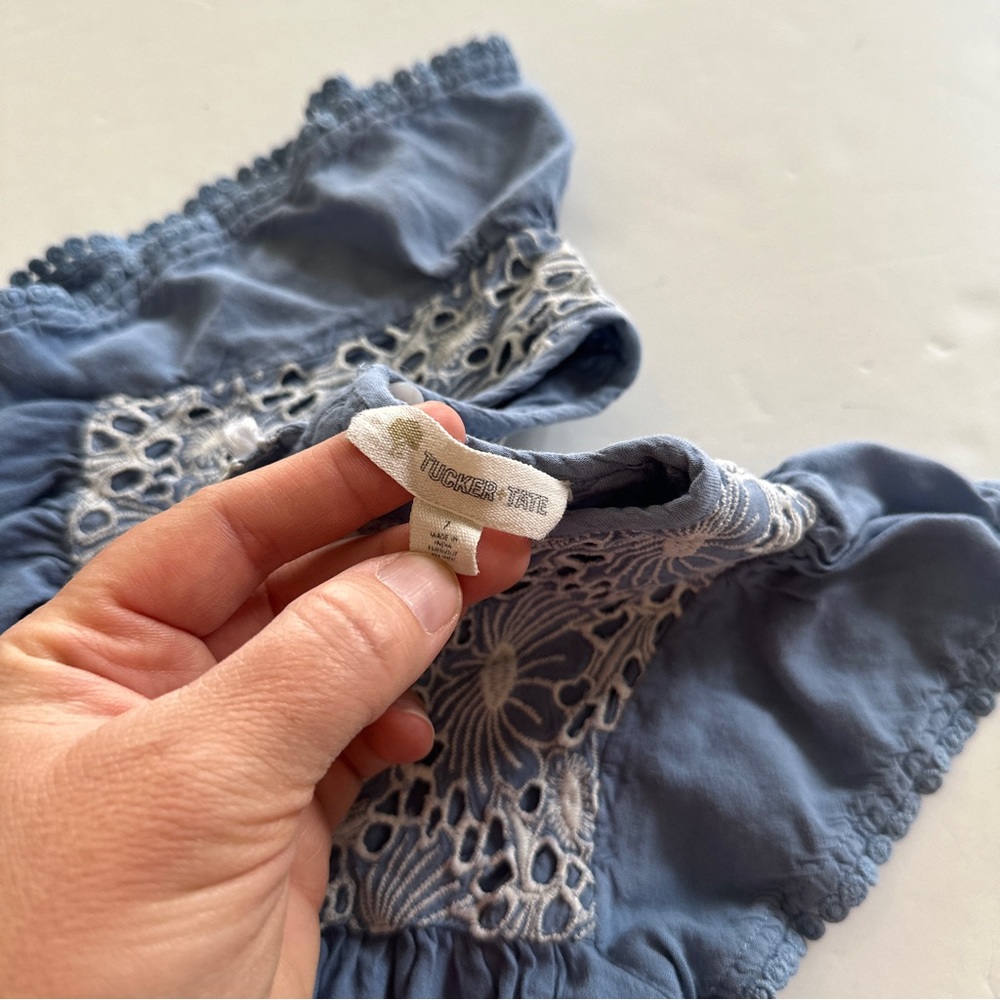 tucker + tate embroidered tassel dress - Picture 4 of 6